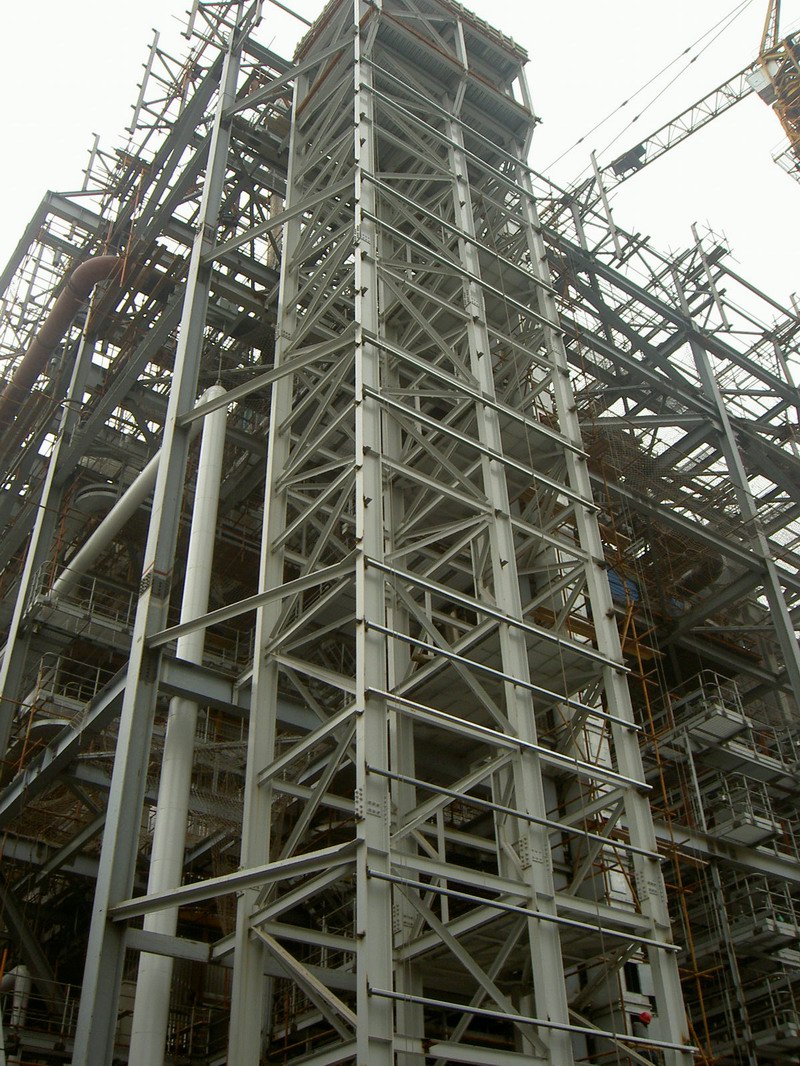 电厂电梯井檩条